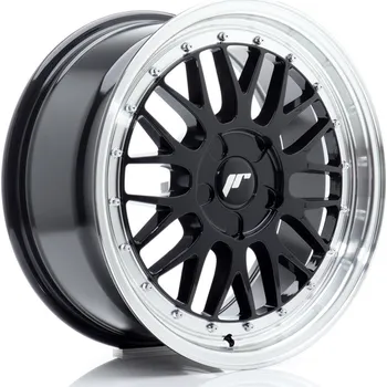 Alu kolo JR Wheels JR23 17x8 ET20-45 5H BLANK Gloss Black w/Machined Lip