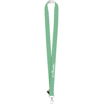 Reklamní Subyard Zero RPET lanyard se sublimací na zakázku, bílá