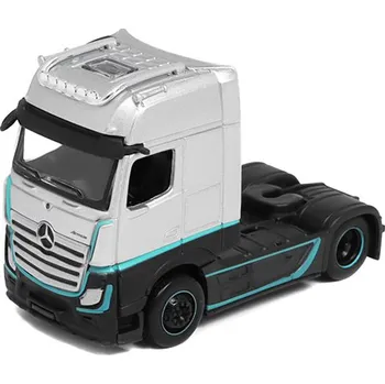 autíčko Mercedes Actros 1851 MP4 Gigaspace šedá 1:64 - Maisto Mercedes-Benz Actros 1851 MP 4 - kovový model auta