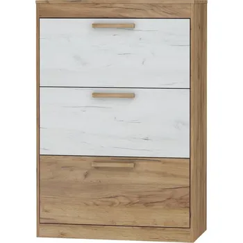 Botník Botník GATTON 3D, craft zlatý/craft bílý, 5 let záruka + vyzvednutí ZDARMA