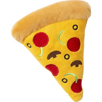 Hračka pro psa FuzzYard Plush plyšová hračka plátek pizzy
