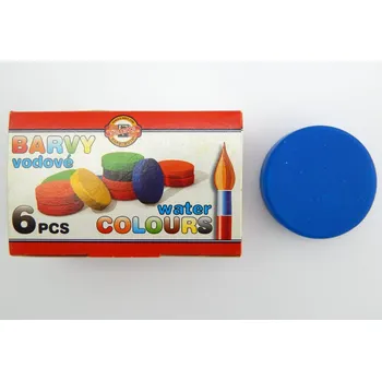 Vodová barva KOH-I-NOOR Barva 172810 náhradní vodová světle modrá, 57mm, 6ks