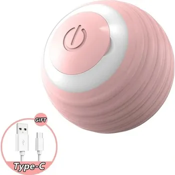 Hračka pro kočku Interaktivní chytrá hračka pro kočky - růžový