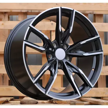 Alu kolo Alu kola Racing Line I5478, 18x8 5x112 ET27, černá matná + leštění