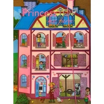 omalovánky Princess My Farm - Navrhni a nalep