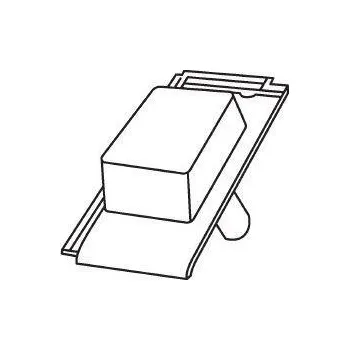 Bramac Turmalín glazura průchozí taška pro sanitární odvětrání šedý