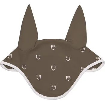 Čabraka pro koně EQUESTRO Čabraka White Line Multilogo Equestro, walnut FULL