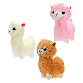 plyšák Meteor Lama plyšová 30cm stojící 3barvy