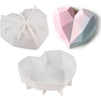 Forma na pečení Silikonová forma srdce - Cakesicq