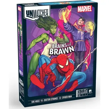Desková hra Restoration Games Unmatched Marvel: Brains & Brawn - EN