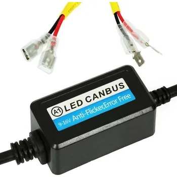 Autožárovka Interlook Sada 2 ks - A1 Digital H4 LED CAN BUS filtr - oranžový