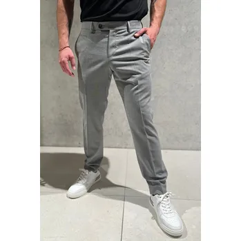 Pánské kalhoty Pánské kalhoty BOSS Black 50521041 šedé Velikost: 56