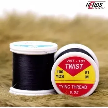 HENDS Nit TWIST - ČERNÁ 0,05mm