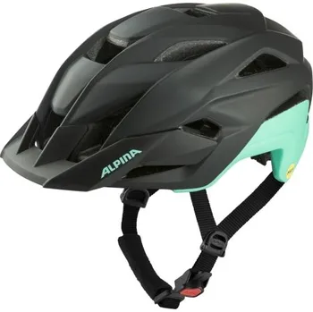 Cyklistická přilba Dámská helma ALPINA Stan MIPS - Black turquoise, 55-59