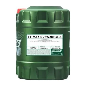Převodový olej FANFARO převodový olej MAX 6 75W-90 GL-5, , FANFARO, FF8706-20