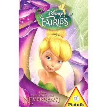 Společenská hra Piatnik kvarteto - Víla Zvonilka (Tinker Bell) WD (papírová krabička) (CZ,SK)