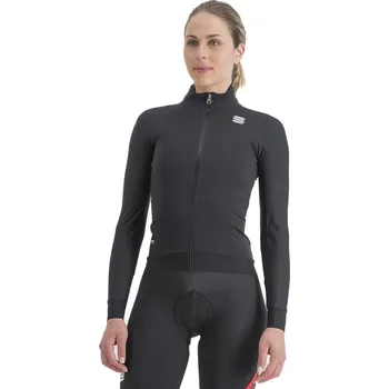 Cyklistická bunda Dámská cyklistická bunda SPORTFUL-Fiandre pro w jacket, black Černá L