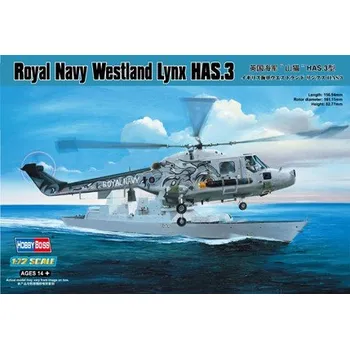 Plastikový model Royal Navy Westland Lynx HAS.3 - Hobby Boss 87237