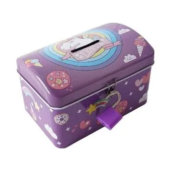 Pokladnička Mac Toys Pokladnička se zámkem jednorožec, více druhů