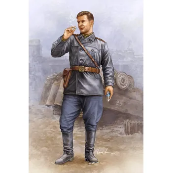 Plastikový model WWII Soviet tank crew Vol.2 - Trumpeter 00702