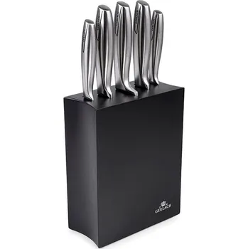 Gerlach Sada nožů v černém bloku 5 ks MODERN