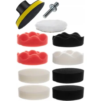 Leštící houby sada