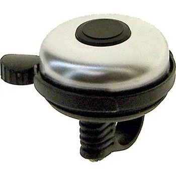 Zvonek na kolo Zvonek Alu - stříbrný