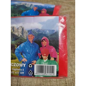 Pláštěnka Pláštěnka do deště pro dospělé červená