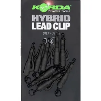 KORDA - Závěs na olovo Hybrid Lead Clip Silt 5 ks