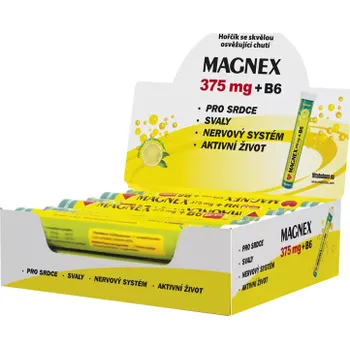 Magnex 375mg+B6 tbl.eff.18x20tbl.display