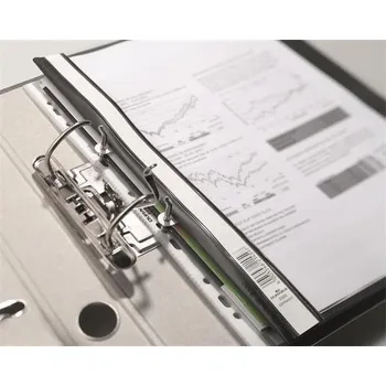 Desky s rychlovazačem, modrá, A4 široké, PP, se závěsným úchytem, DURABLE