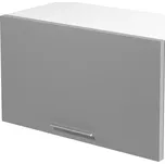 Horní skříňka Vento GO-60/36, bílá / šedá