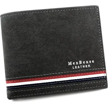 Peněženka Pánská peněženka s proužky Barva (varianta) (varianta): Černá