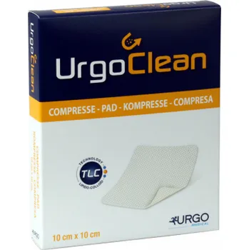 Krytí na ránu UrgoClean lipidokoloid.krytí 10x10cm 10ks