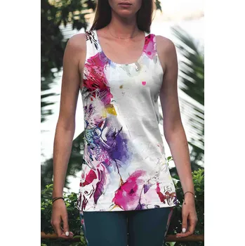 UTOPY Dámské Dámské sportovní tílko Lines of Creativity Velikost: S