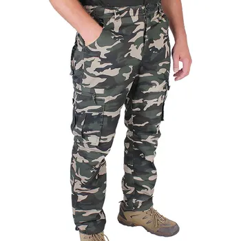 Pánské kalhoty TifanTEX Maskáčové kalhoty zateplené Loshan woodland