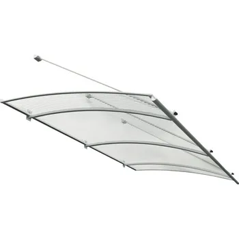 Stříška nad vchodové dveře Vchodová stříška Regen 1970 x 830 x 670 mm bílá