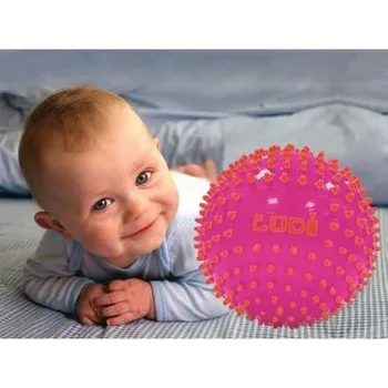 Hračka pro nejmenší Ludi Senzorické míčky 3 ks, růžové