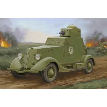 Plastikový model Soviet BA-20 Armored Car Mod.1939 - Hobby Boss 83883