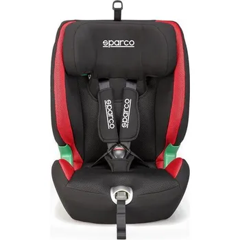 Autosedačka Autosedačka SPARCO 76-150 cm ISOFIX, červeno-černá