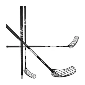 Florbalová hůl Zone floorball HYPER LONGSHAFT 25 Florbalová hůl černá, Levá (levá ruka dole), 110cm (=120cm)