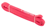 TRUESTEEL Power Bands - posilovací elastické gumové expandéry Červená - 208cm x 0,3cm x 1cm - 2KG-23KG