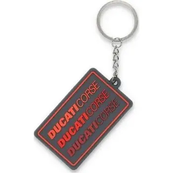 GP Racing Klíčenka Ducati Corse šedá s logem