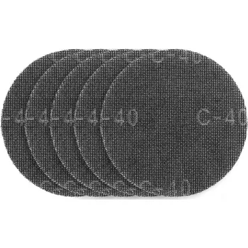 Brusný papír Graphite Brusná mřížka na sádru se suchým zipem 180 mm, K40, 5 ks pro brusku 59G263
