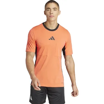 Dres pro rozhodčí Adidas Referee 24 krátký rukáv korálová Velikost: L
