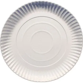Jednorázové nádobí Papírový talíř 32 x 2 cm CLASSIC (50 ks)