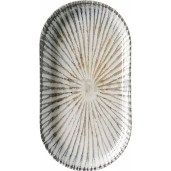Talíř Talíř oválný 200 x 110 mm | FINE DINE, Ammonite