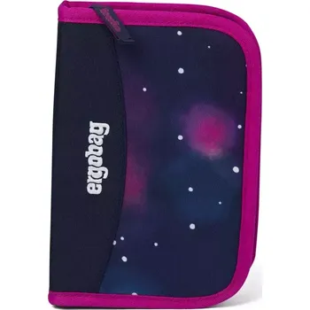 Školní batoh Vybavený školní penál Ergobag - Fialový reflexní