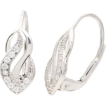 Náušnice Zlaté náušnice z bílého zlata se zirkony ZFLWE2292W