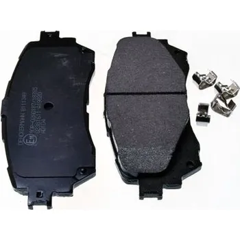 Brzdový systém Sada brzdových destiček, kotoučová brzda DENCKERMANN B111349